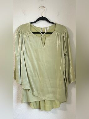 Cato Crisscross Neck Blouse